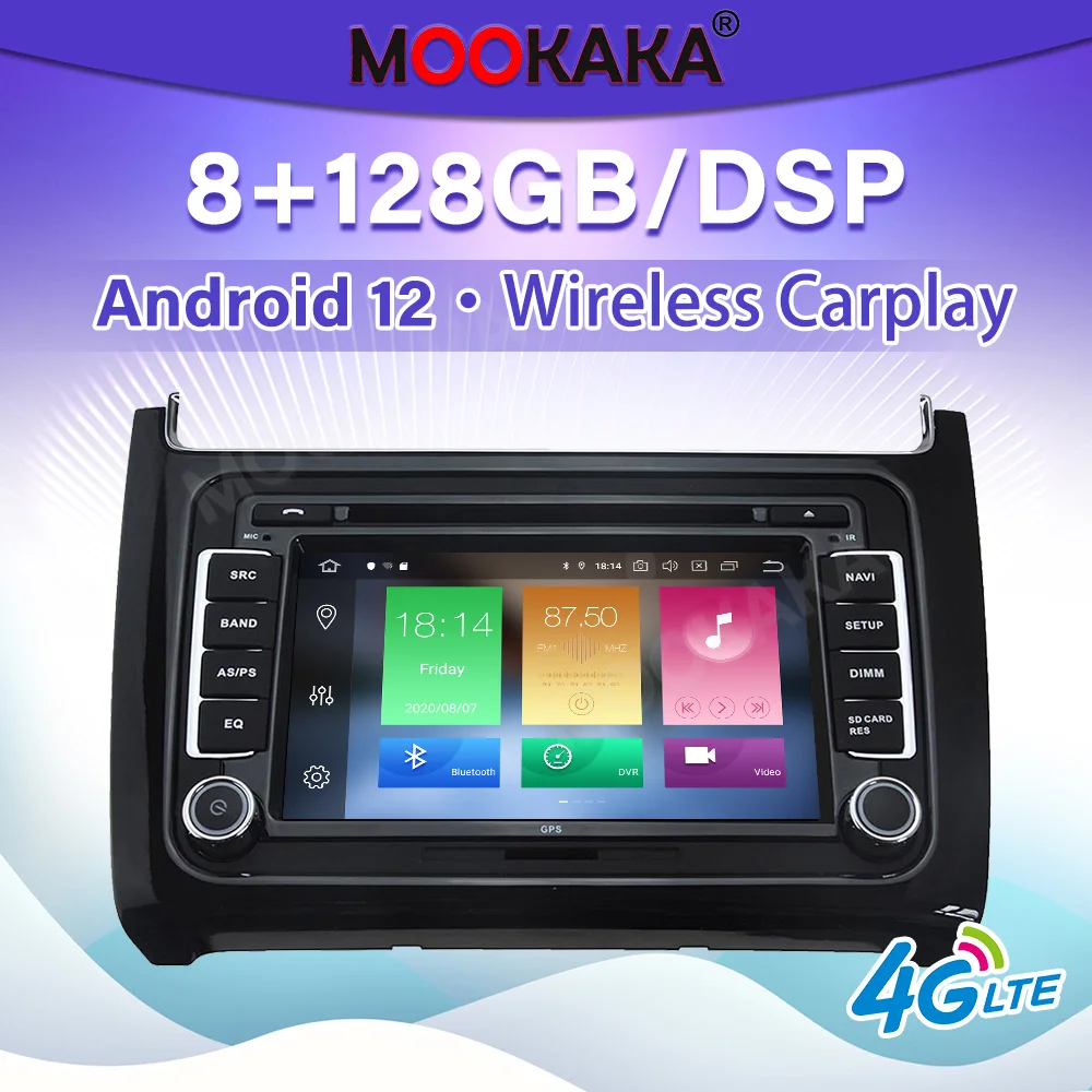 

Автомобильный радиоприемник для VW Volkswagen Polo 2015-2017, мультимедийный плеер, GPS-навигация, сенсорный экран, DSP Стерео Авторадио, головное устройст...