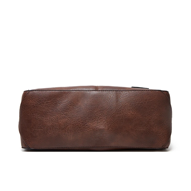 Diinovivo Retro PU Leather Handbags Women Bag Multi-zip Tassel Designer Shoulder Bag Messnger Ladies Hobos Big Tote Bag WHDV2083