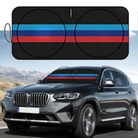 tri color car windshield sunshade cover protector front window sun shade parasol for bmw x1 x2 x3 x4 x5 x6 i8 1 2 3 4 5 series