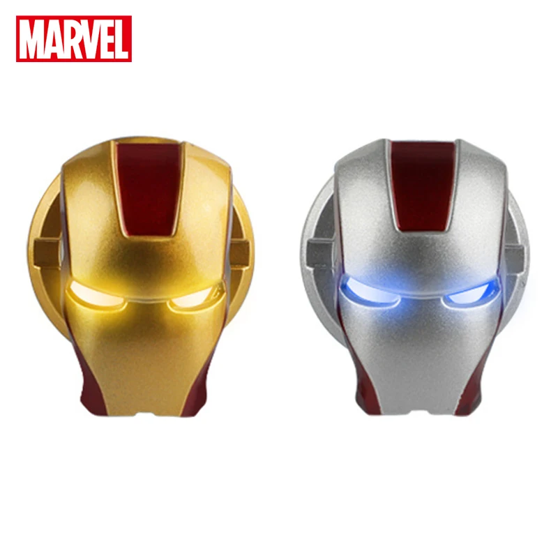 

MARVEL Toy for Car Iron Man Helmet Marvel Legend Ignition Switch Cover Exquisite Marvel Avengers Child Kid Toy Car Decorations