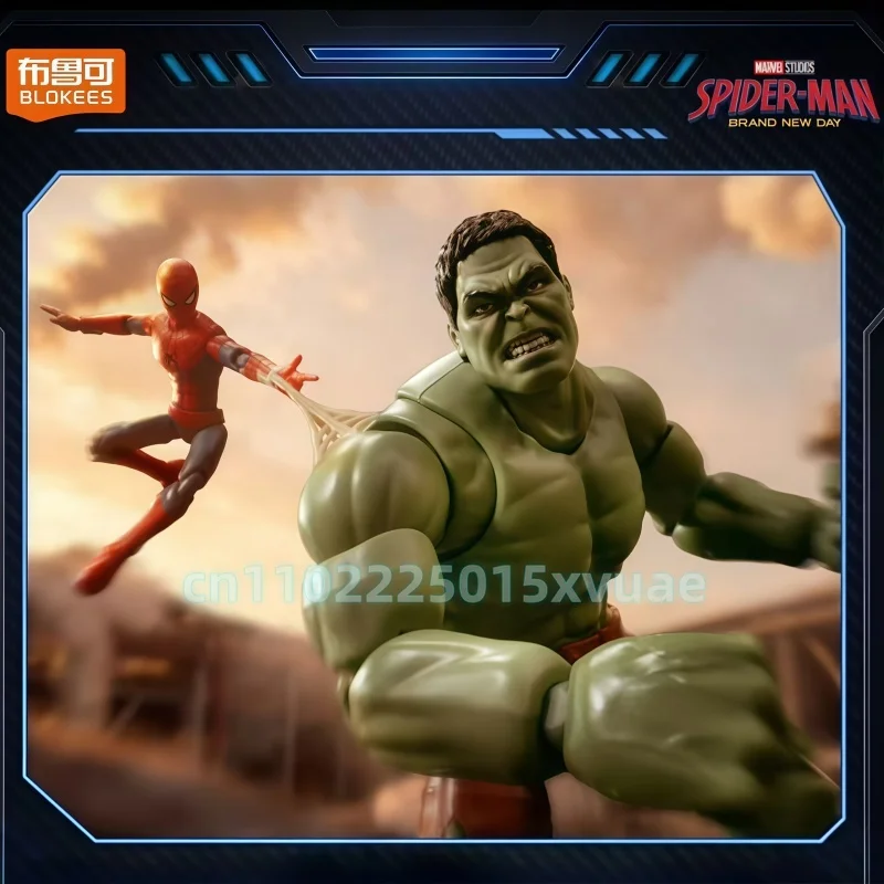 Фото Новая коллекционная фигурка BLOKEES Marvel Heroes: Ultimate Edition Lite Version 1, Человек-паук, Скорпион, сборная модель, подарок №3