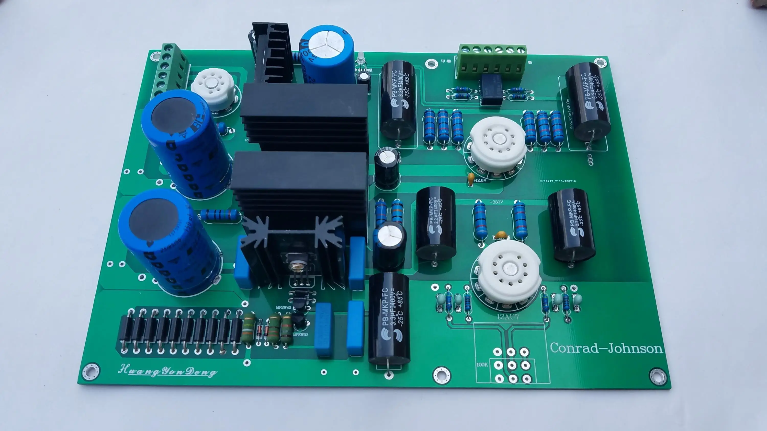 

Refere To Conrad-johnson Pv12 Circuit, Bile Pre-amplifier Finished Board Pv-12ph