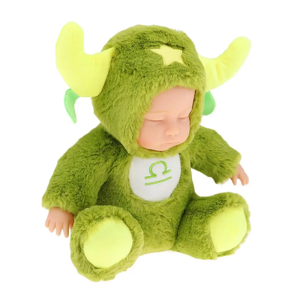 

Adorable 25cm Plush Stuffed Dolls 10 Inch Twelve Constellation Series Doll Decor - Libra