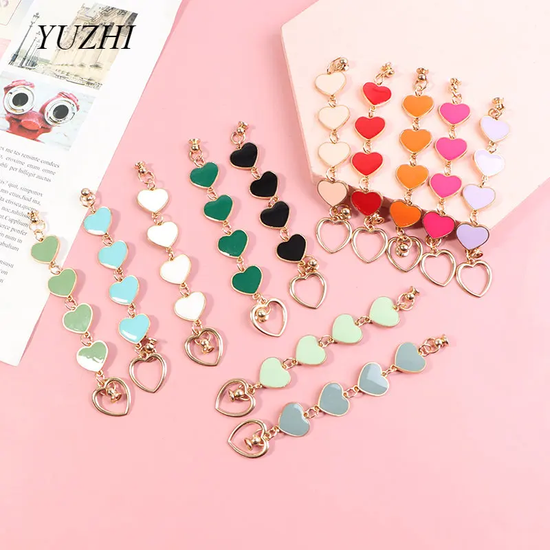 

DIY Bling Diamond Bracelet Chain Accessory Crystal Phone Case Cover Creative Mobile Phone Straps Phone Decoration Macaron Color