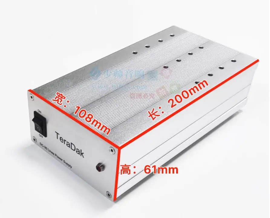 Фото TeraDak 60W USB-блок питания с двумя выходами DC5V 3A, HiFi-класс, улучшенный линейный источник питания, DC5.5*2.5мм, USB, Micro USB, Type-C на выбор №5