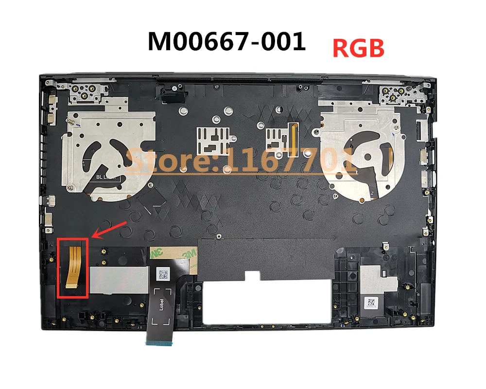 Laptop US Monochrome/RGB backlit Keyboard Shell/Case for HP OMEN 6 15-EN 15-EK TPN-Q238 Q236 M00667-001 M00666-001 L98946-001 |