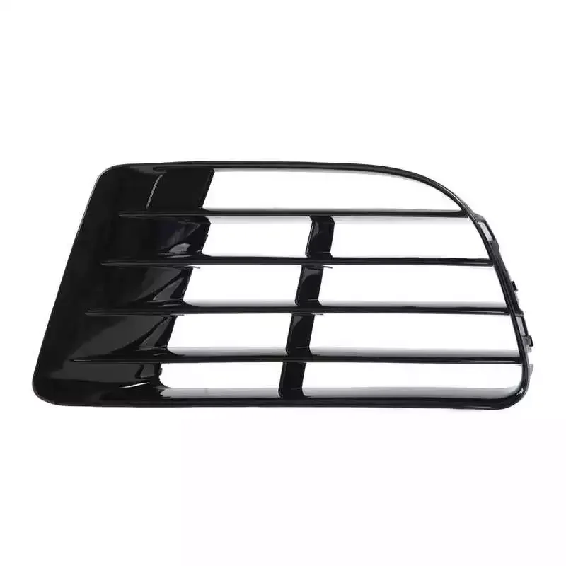 

Glossy Black Car Exterior Left Front Bumper Fog Light Cover Grille 5K0853665E Accessory Fit for VW 6 MK6 R 2009‑2013