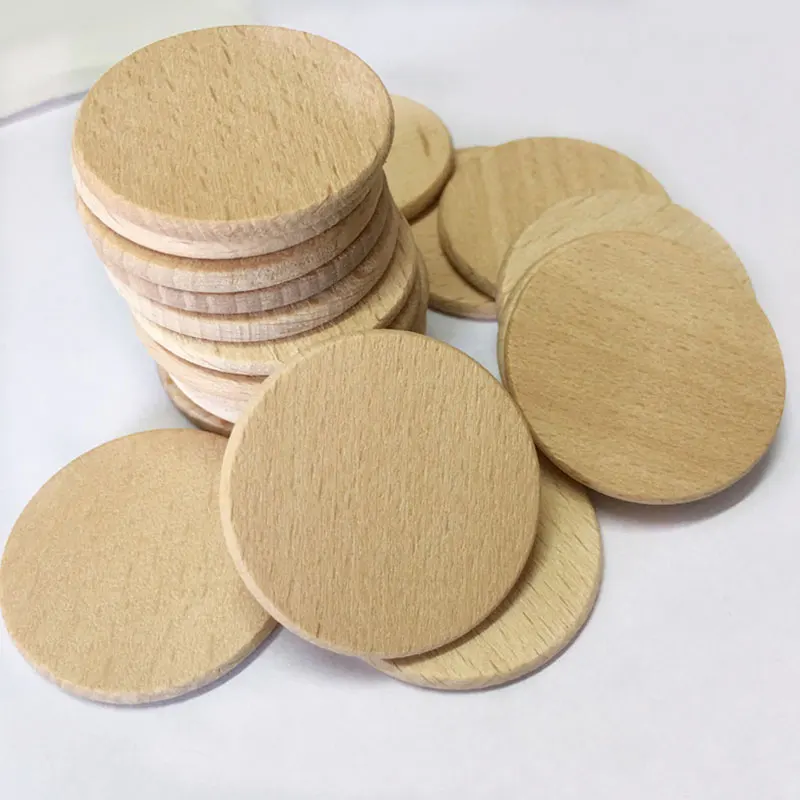 Деревянные режущие диски 1/5 см свадебные центральные части из натурального бука