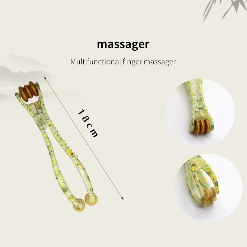 

1Pcs Finger Massager Mini Finger Joints Massager With Elastic Handle For Finger Blood Circulation & Muscle Relaxation