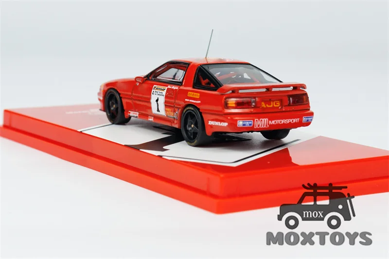 Tarmac Works 1:64 Supra Turbo (MA70) BTCC 1988 Chris Hodgetts # Литая под давлением модель автомобиля 1.