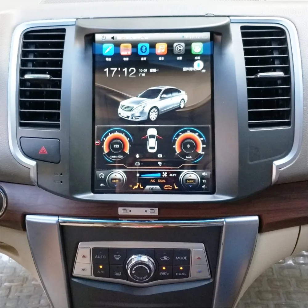 Автомагнитола для Nissan Teana J32 2008-2012 автомагнитола в стиле Tesla мультимедийный