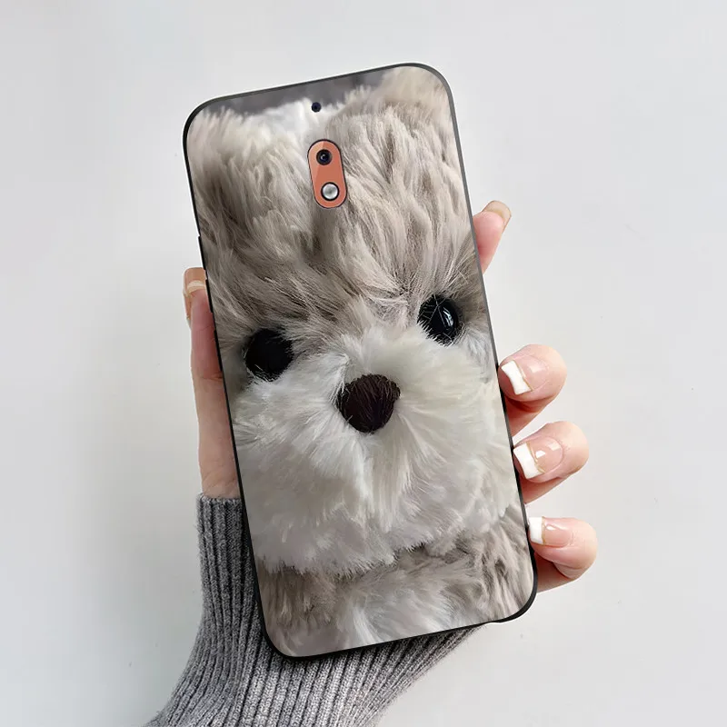 Lovely Cartoon Case For Nokia 2.1 Soft Silicone TPU Back Cover Nokia2.1 TA-1080 TA-1092 TA-1084 TA-1093 TA-1086 Phone Cases