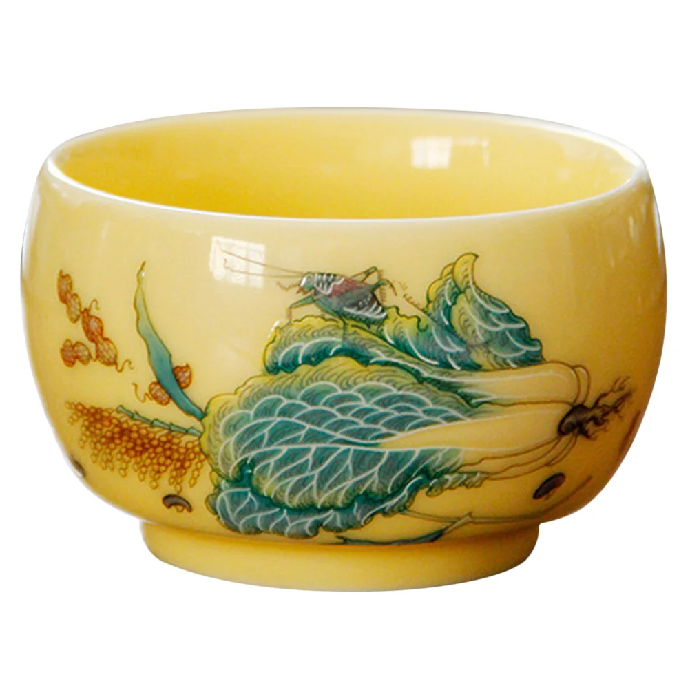 

Tea Cup Vintage Asian Teacup Ceramic Bowl Ceramic Drinking Cup Accessory