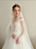 charming boho wedding dress elegant a line scoop neck appliques sleeveless tea length bridal gown custom made vestidos de noiva