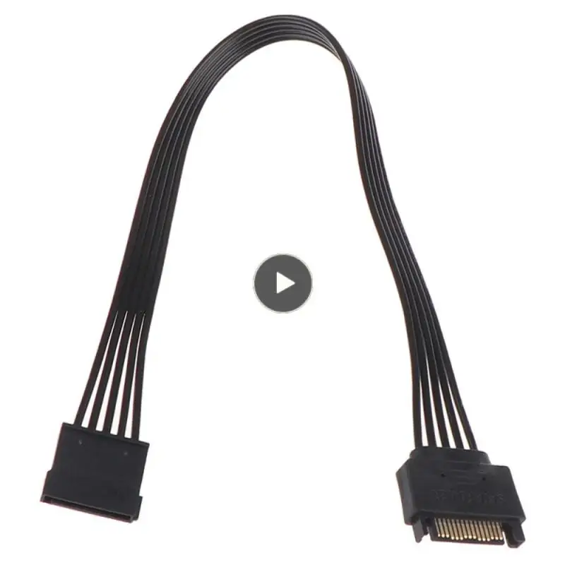 

Удлинительный кабель питания Ul 1007 18awg с внутренней резьбой, Sata, 15 контактов