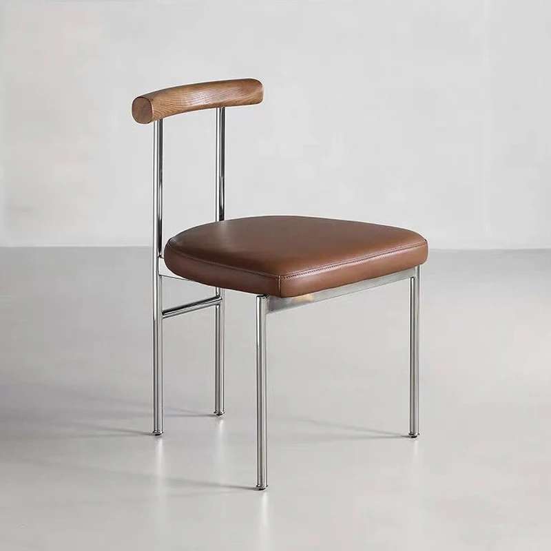 

Nordic Dining Room Soft Chairs for Kitchen Waiting Living Room Relaxing Chair Waiting for Leisure Sillas Cocina Home Furniture