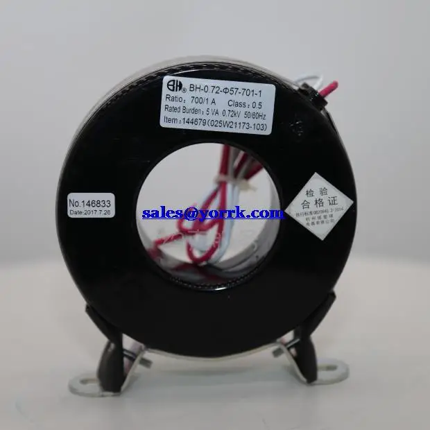 

1/0 w21173-103 current transformer, 700:025-1 a york refrigeration and air conditioning copper wiring shall apply