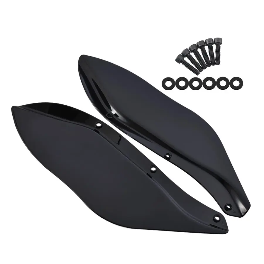 Обтекатель крыла летучей мыши мотоцикла воздушный дефлектор боковое крыло