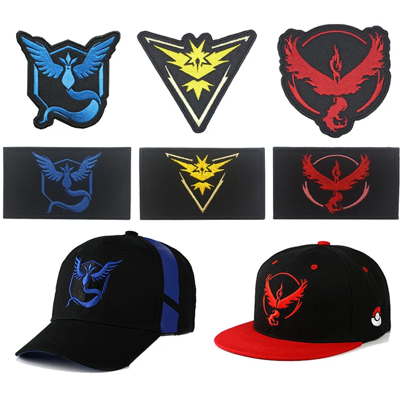 Бейдж на липучке Покемон рюкзак детская одежда тактические вышитые нашивки