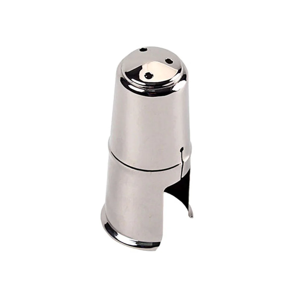 

Cap Mouthpiece Cover Clarinet Saxophonenickel Plated Head Oboe Accessory B Protection Caps Metal
