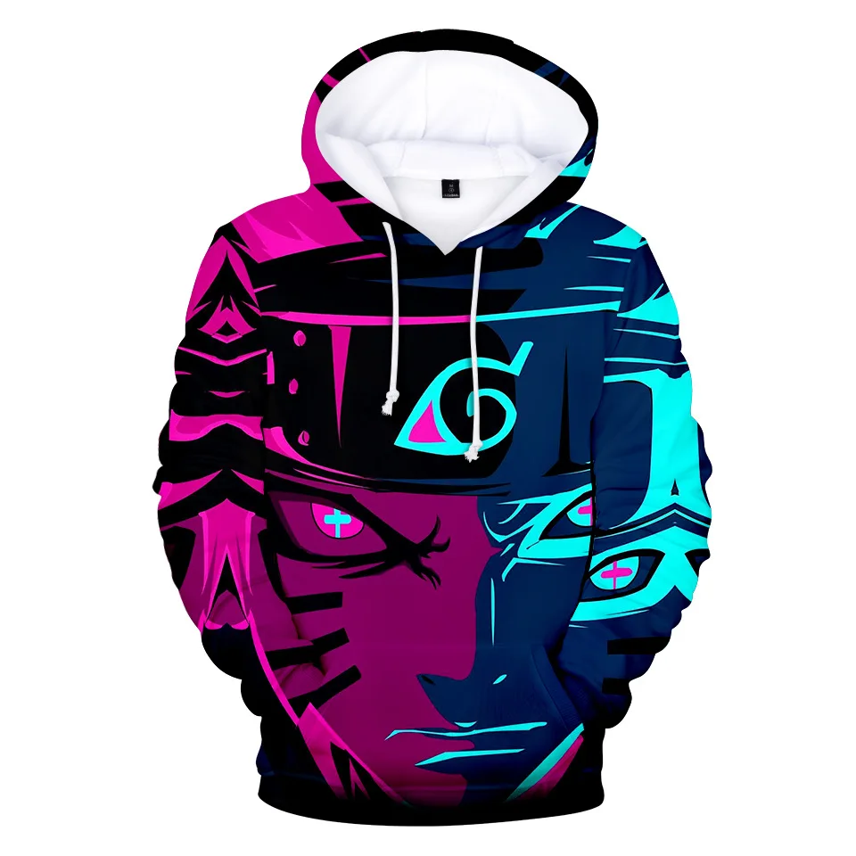 

2T - 14T Boy/Girls Anime Ninjia Hoodie Streetwear Hip Hop Hoodie Clothing Soft Women Men Daily Sport Tops Cool Style Size XS-4XL