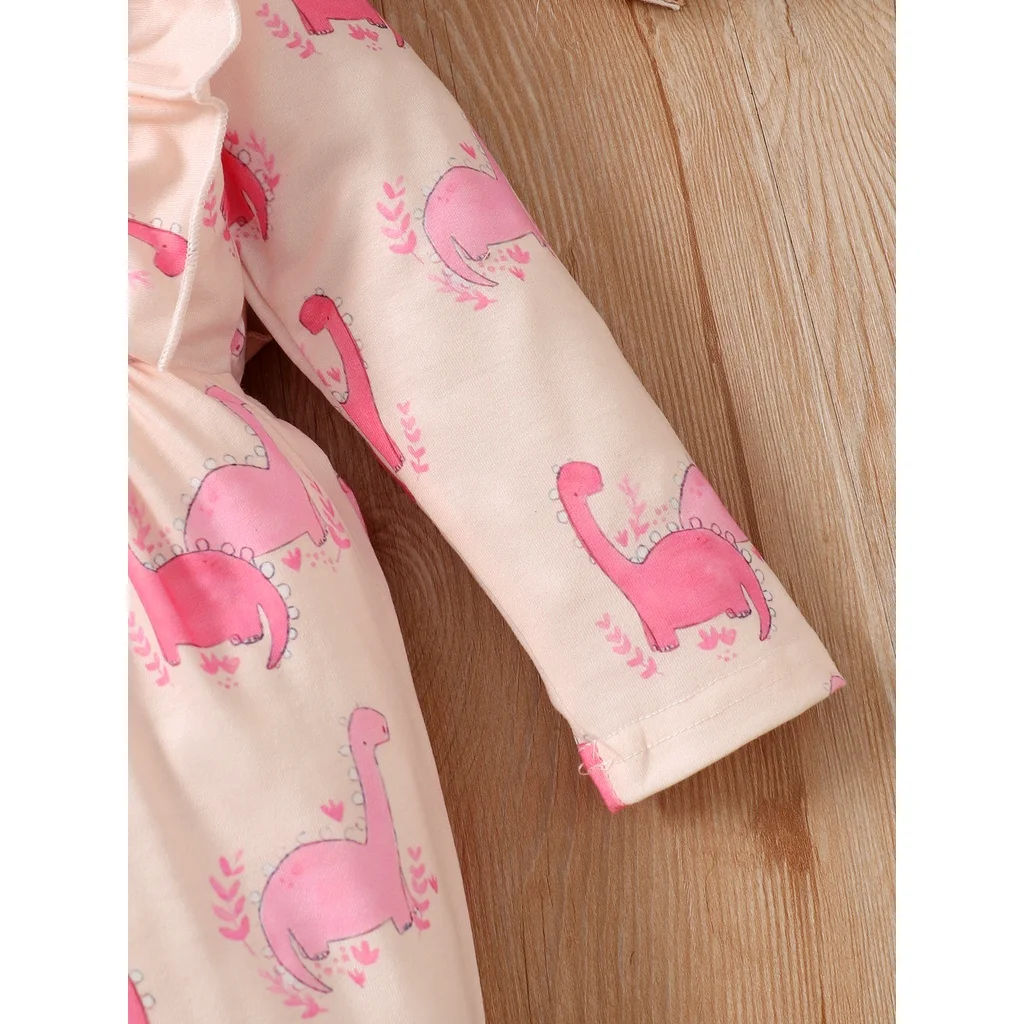 Одежда для маленьких девочек комбинезоны с рисунком фламинго Дешевые предметы