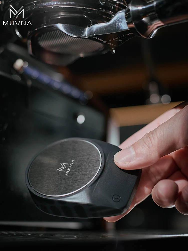 MUVNA-Mini Escala Espresso Eletrônico Pesando LED Alta Precisão Balança de Café Portátil Pó Recebendo Cup 0 1 г