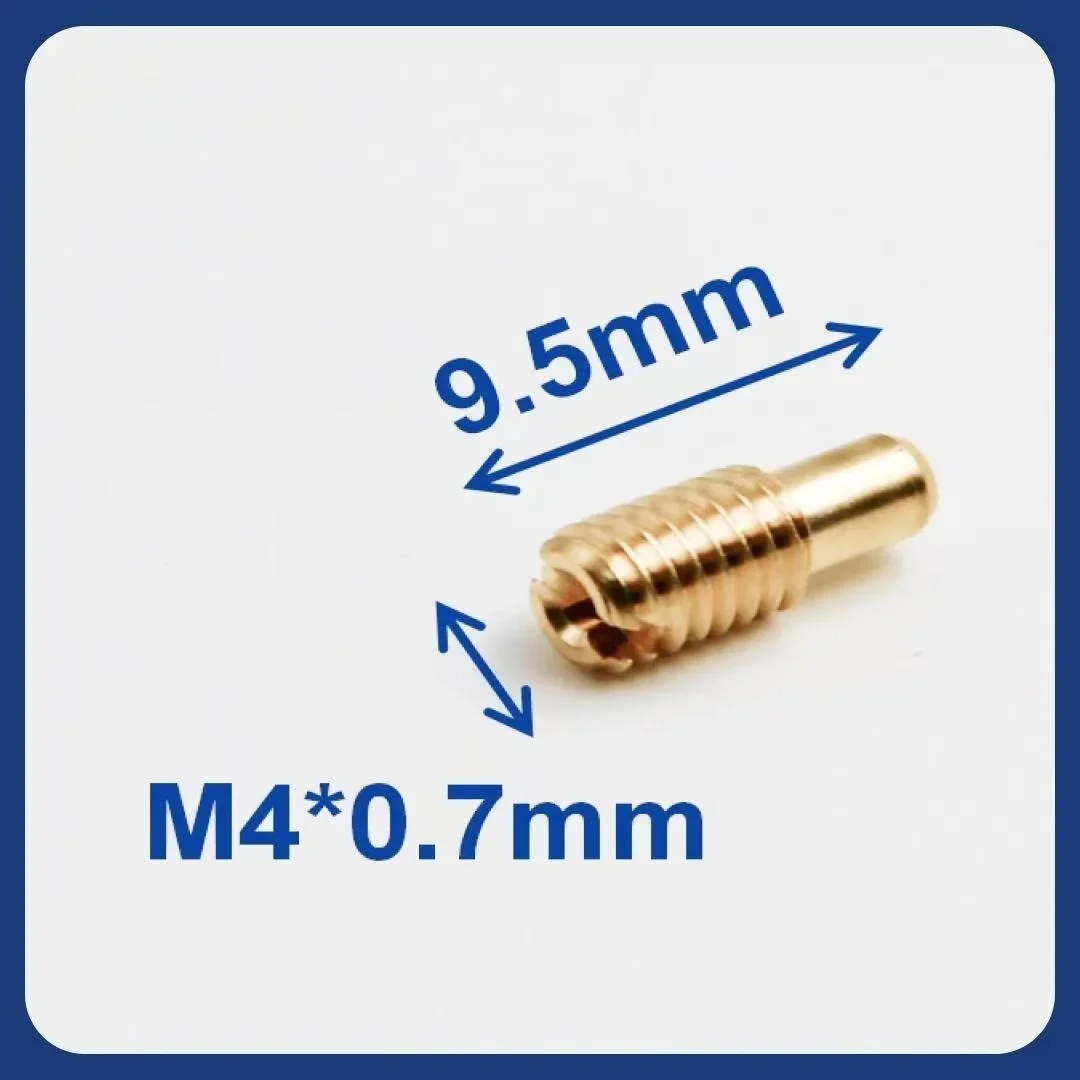Фото Карбюратор M4 * 0,7 мм, пилотная жиклетка холостого хода, медленные форсунки для Mikuni VM26-606 VM20-273 Yamaha DT125 DT175 Vm22 M28, сопло Moto Carb Gicleur №2
