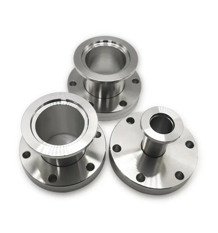 Вакуумный аксессуар из нержавеющей стали с регулируемым диаметром от CF до KF