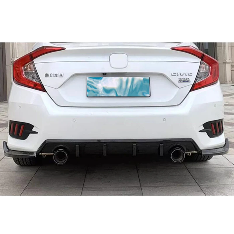 Для хвостовой горловины из углеродного волокна Honda Civic Sedan трубчатый глушитель