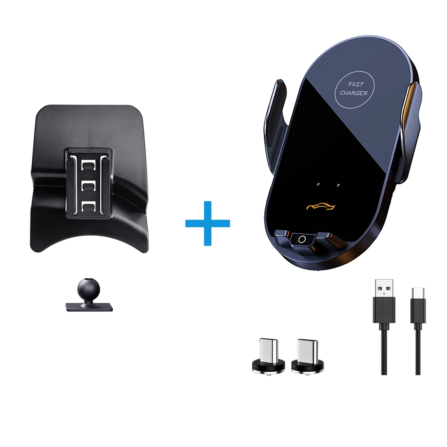 

Для Toyota Tundra XK50 2014-2019 2020 2021, автомобильное крепление для телефона, держатель для телефона с беспроводной зарядкой, специальный фиксированный базовый держатель, аксессуары