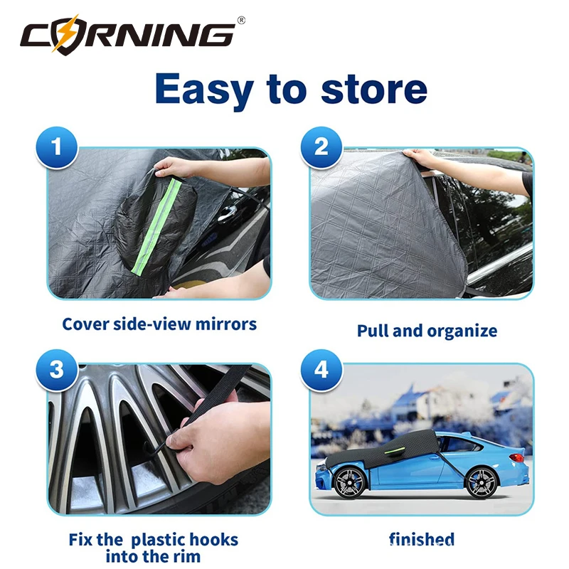 Тент для лобового стекла автомобиля защита от мороза автомобильные товары