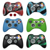 silicone case cover for xbox 360 gamepad soft rubber silicone cover for xbox360 controller accessories gel protective case skin