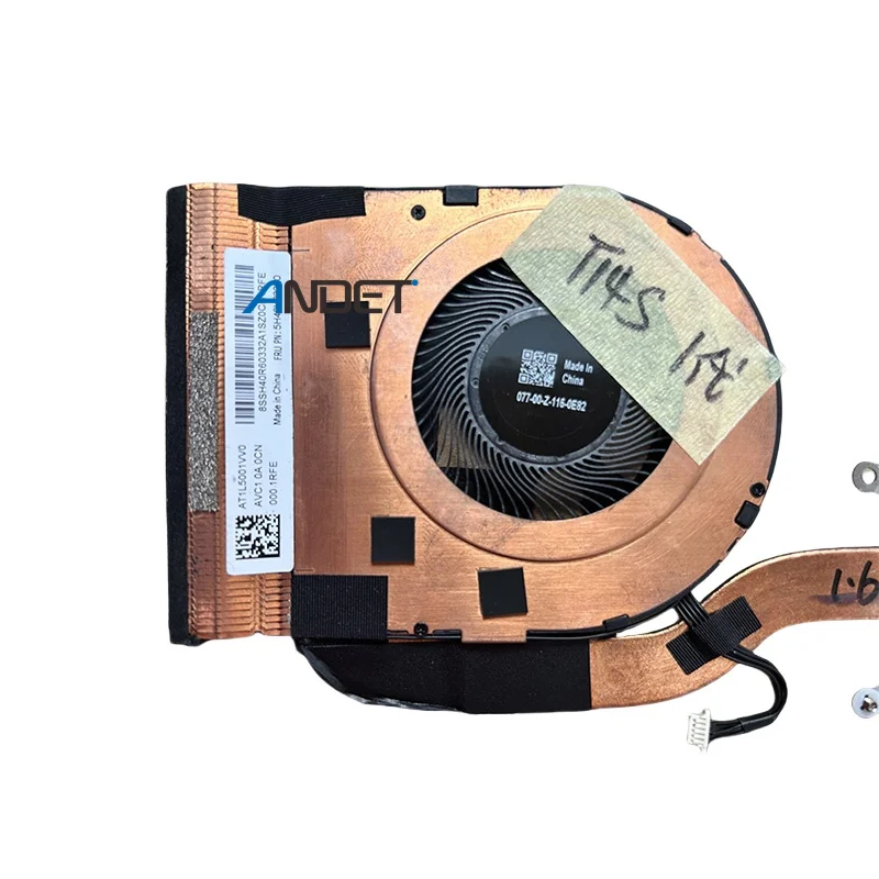 Оригинальный охлаждающий вентилятор для ноутбука Lenovo Thinkpad T490S T495S T14S радиатор