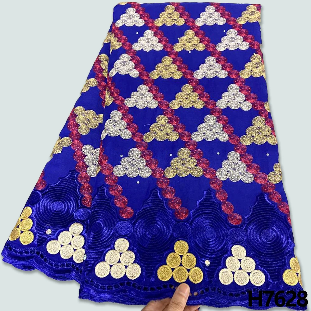 Цена Оранжевая швейцарская кружевная ткань с камнями, Дубай, Высококачественная хлопковая кружевная ткань в Швейцарии, Нигерия, швейцарская вуа...