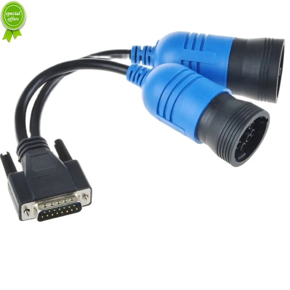 Пн 405048 6- и 9-контактный адаптер Y Deutsch Cummins для Nexiq 125032 Диагностический интерфейс