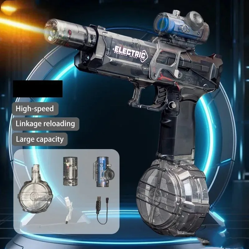 Электрический Водяной Пистолет Csnoobs 2011 Непрерывный Распылитель С Эффектом