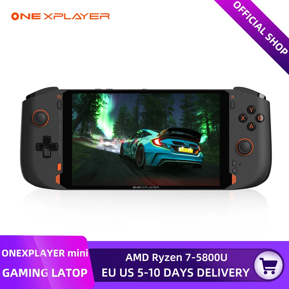 New OnexPlayer mini AMD Ryzen7 5800U 7 Inch PC Game Console 16G+1TB/2TB WiFi6 One XPlayer Latops IPS Screen 1280*800P/1920*1200P