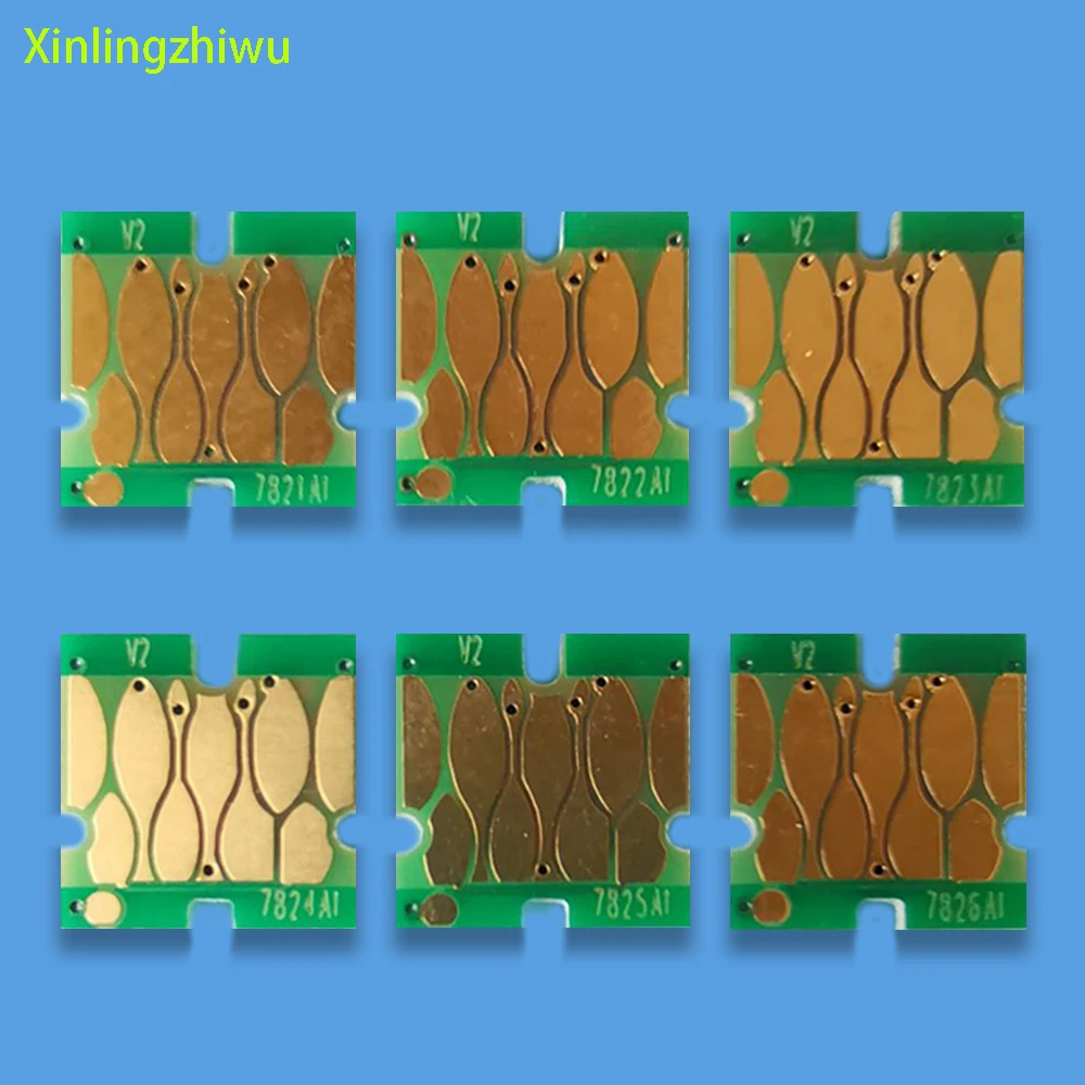 

T7821-T7826 one time chip for epson surelab D700 ink cartridge