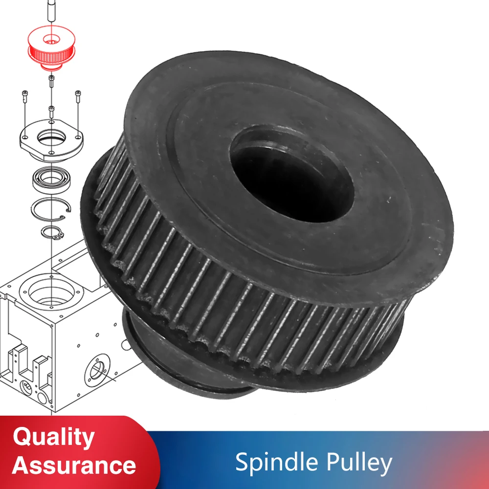 Spindle Timing Pulley Drive Wheel SIEG SX2.7&SX3&JET JMD-3&BusyBee CX611&Grizzly G0619 Synchronous Pulley Gear