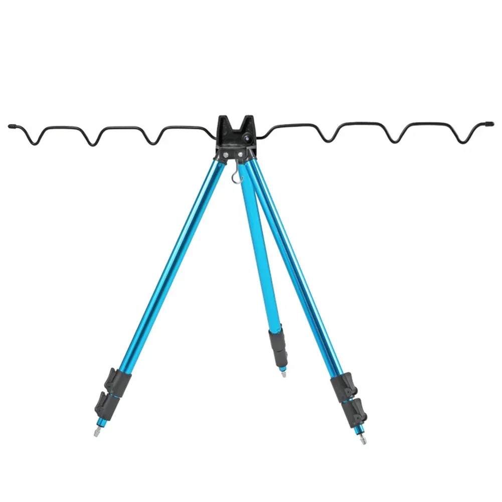 Держатель для рыболовной удочки штатив подставка телескопический регулируемый