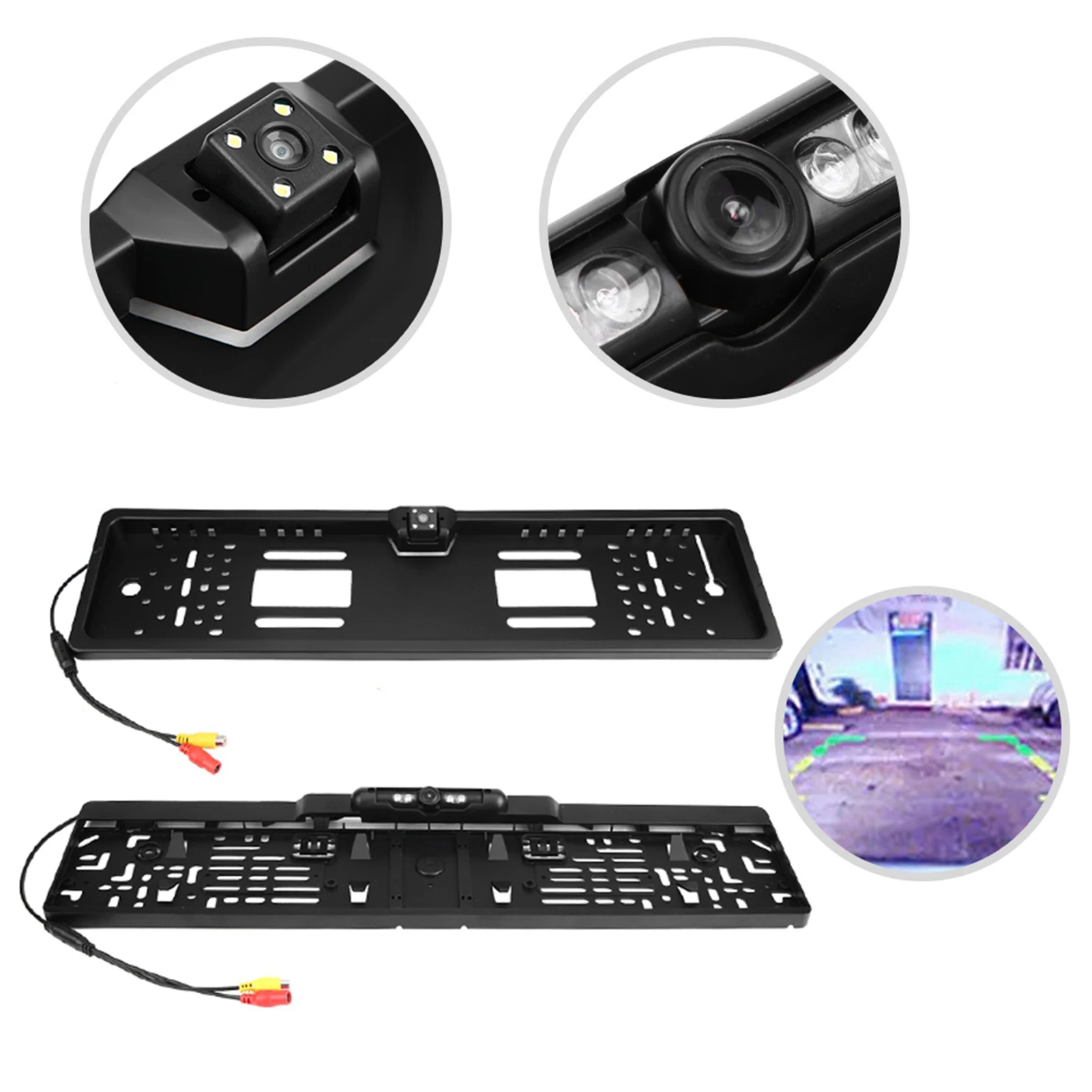 Рамка номерного знака камера заднего вида рамка Европейского автомобиля с