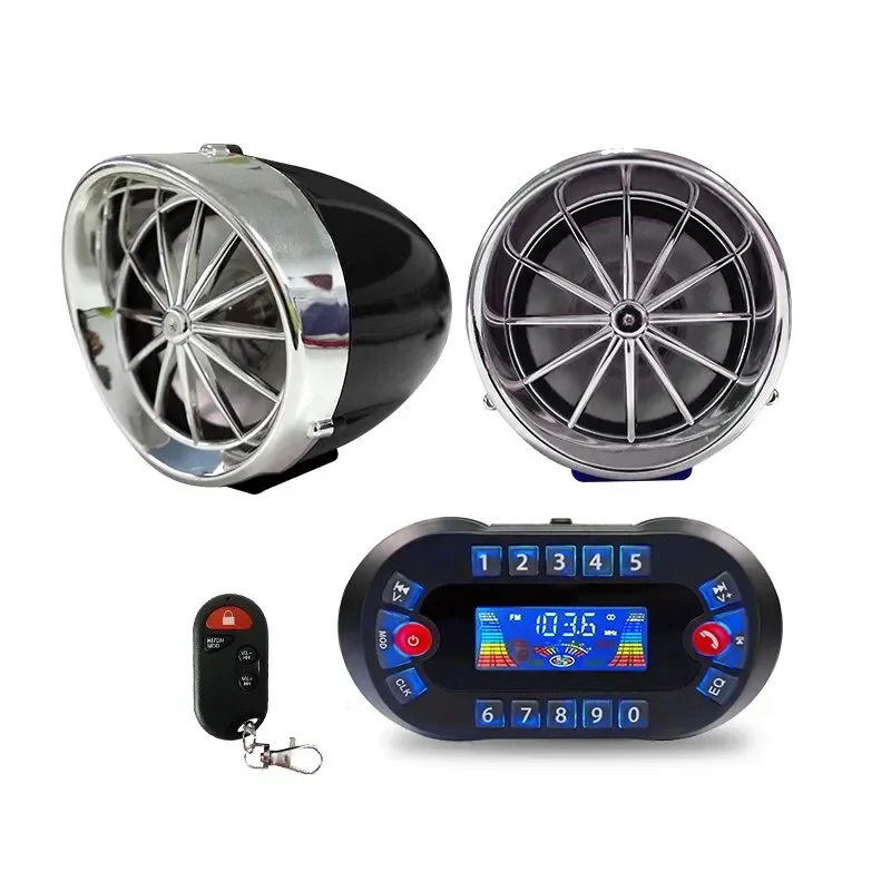 

Мотоциклетная Bluetooth-колонка MT730 С MP3-плеером, USB, FM-радио, Стереозвуком