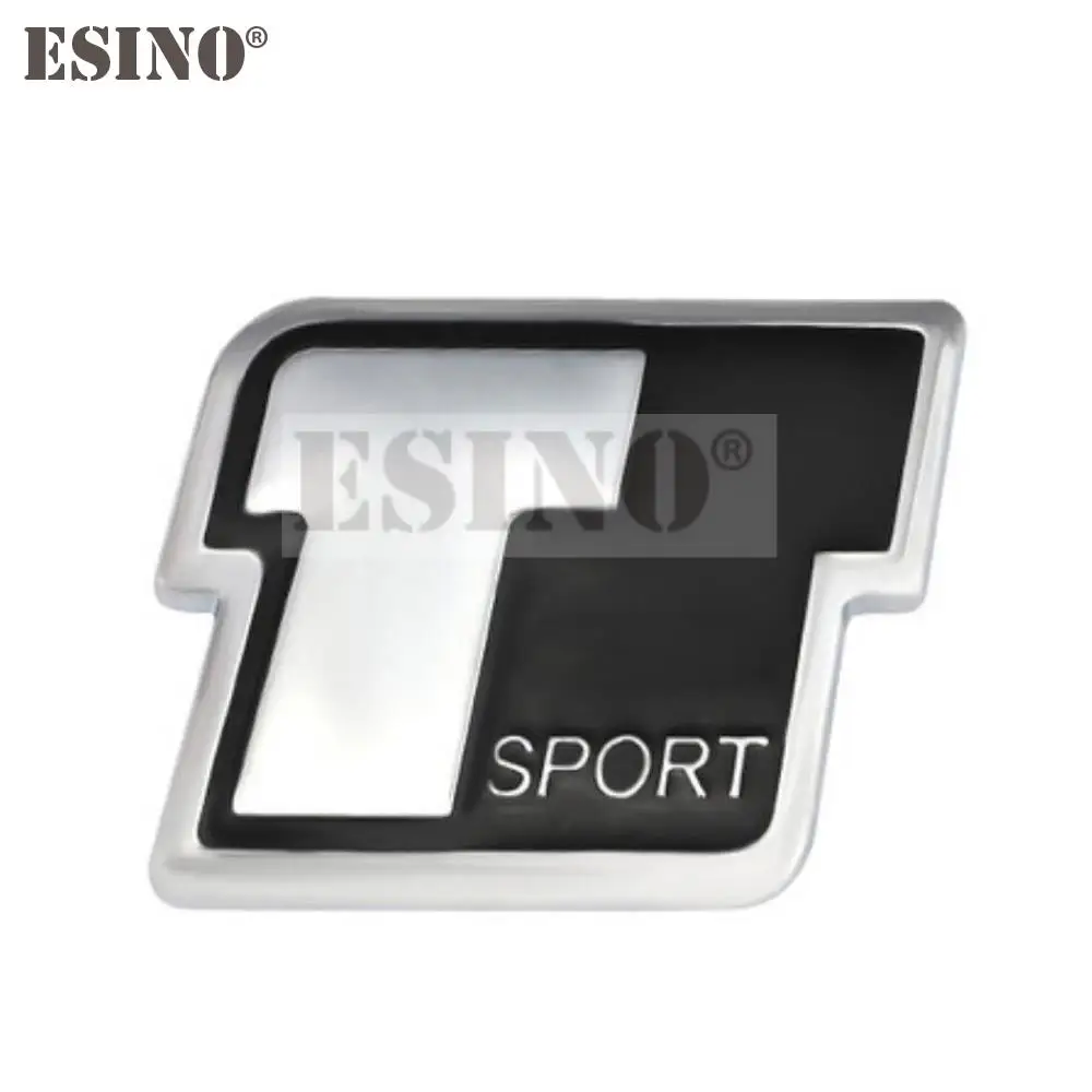 

Автомобильный Стайлинг T Sport 3D металлический цинковый сплав автомобильный значок кузов брызговик задний багажник клейкая наклейка эмблема для Toyota Corolla RAV4 Prado