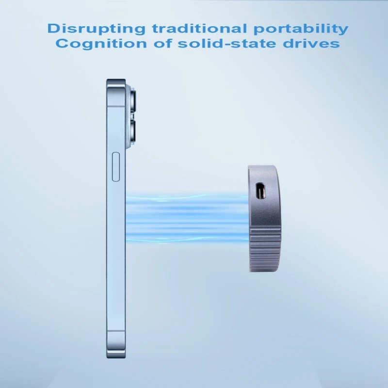 OSCOO Magsafe Портативный SSD TypeC 1 ТБ PSSD Поддержка PD Блок питания Disco Duro Externo для смартфона