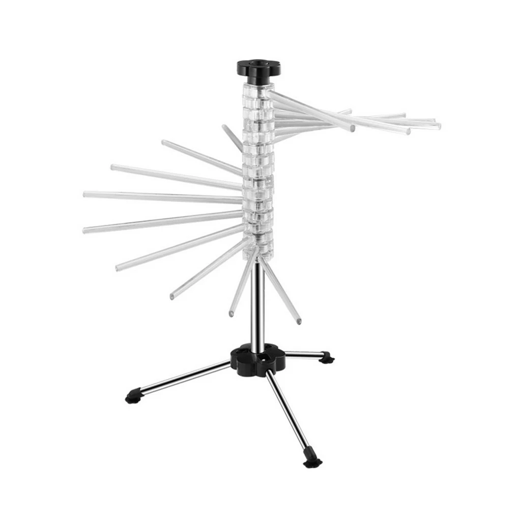 

Стойка для сушки пасты из нержавеющей стали, кухонная сушилка для лапши, Складная Вращающаяся Стойка для пасты