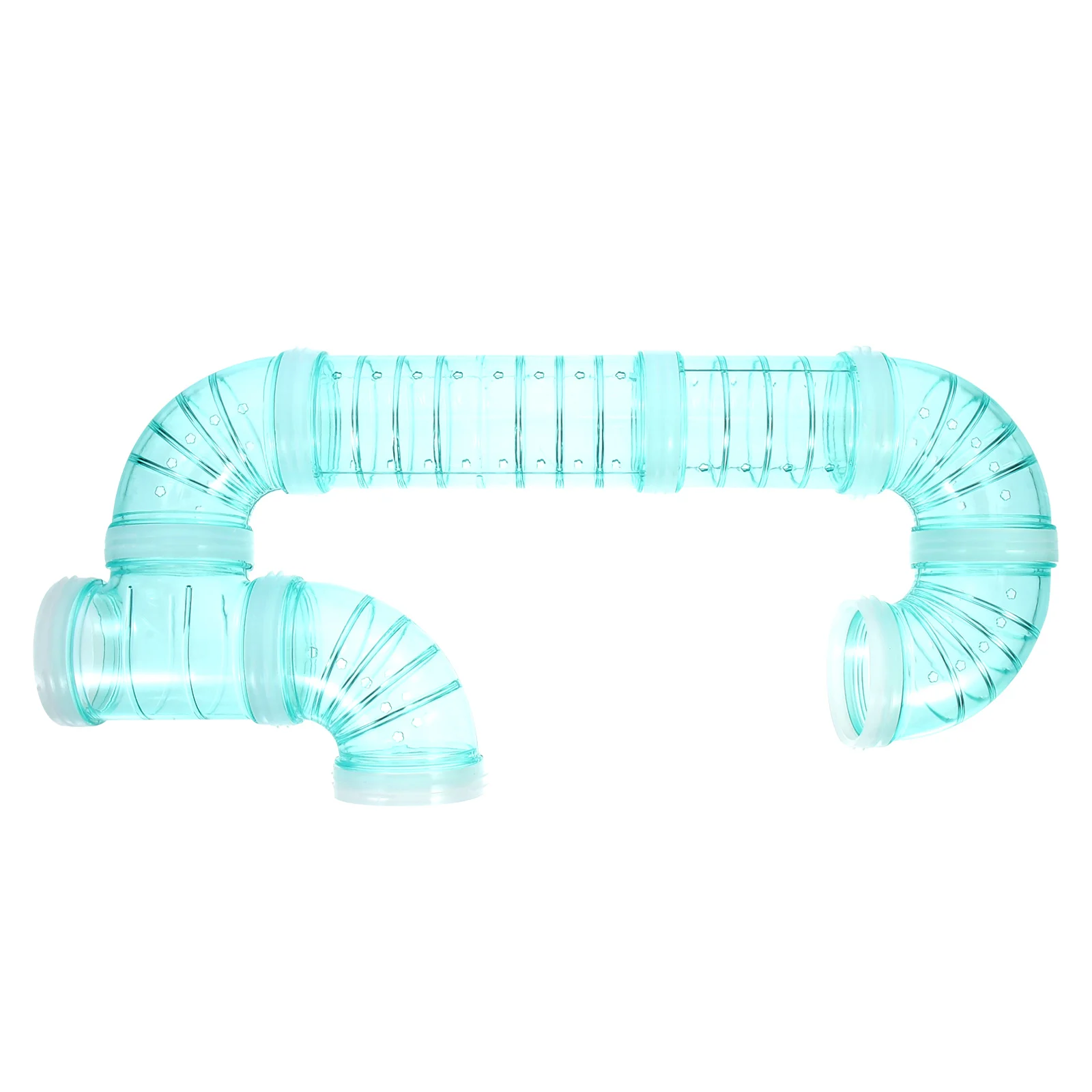 

Hamster Tubes Cage Tunnels Tunnel Tube Accessories Toys Guinea Kit Maze Connectors Hideout Pet Toy Set External Gerbil Animal