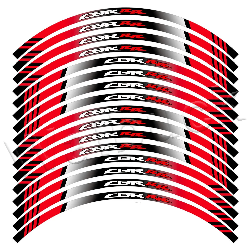 

Мотоциклетная наклейка на колесо, светоотражающая дневная полоса, лента, аксессуары, водонепроницаемая для CBR RR CBR600RR CBR1000RR