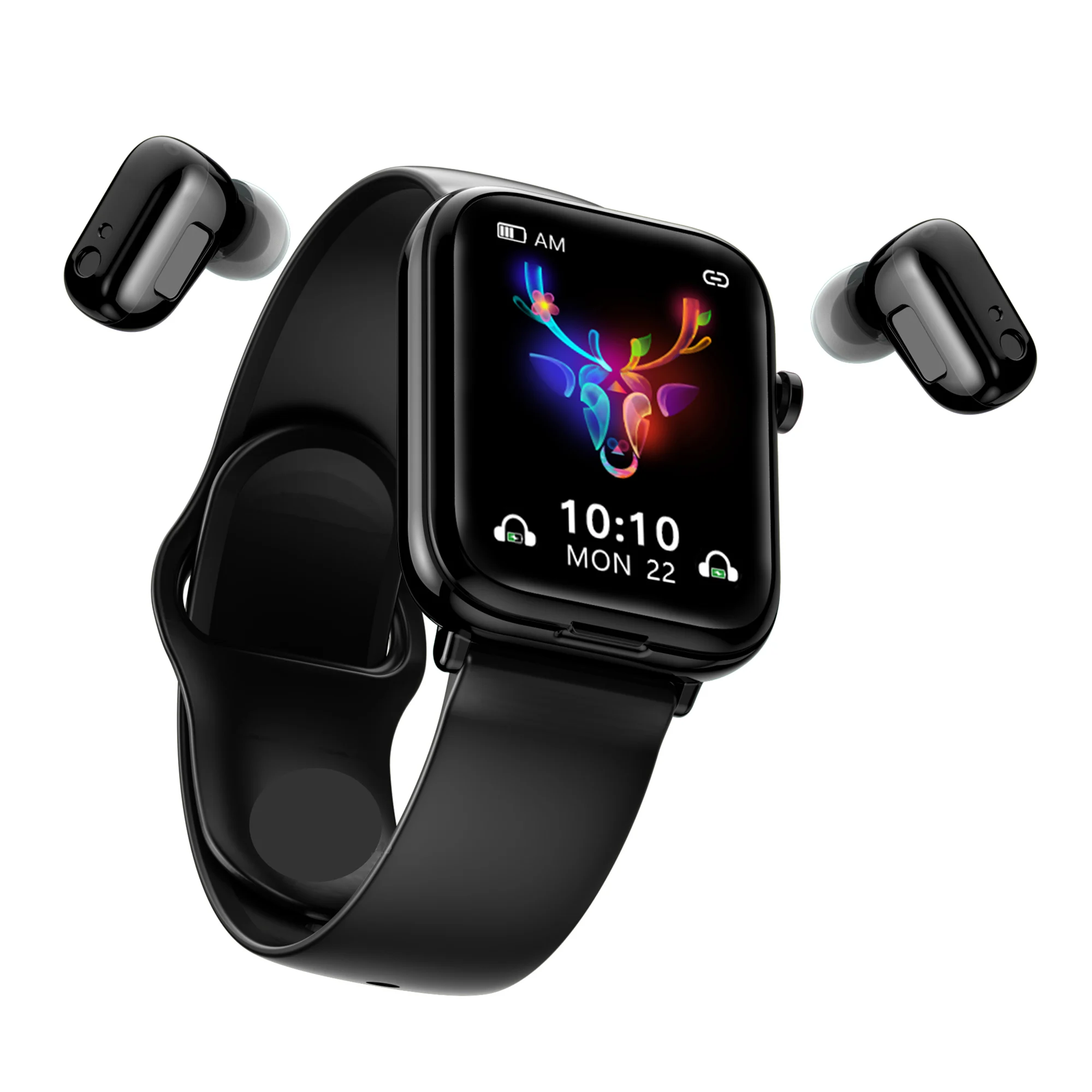 

Смарт-часы X8 TWS с Bluetooth-гарнитурой, 1,54 дюйма