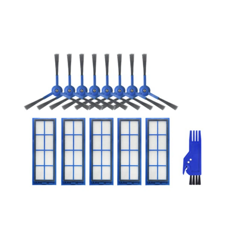 

HEPA Filter Side Brushes Kit For Anker Eufy L70 Sweeping Robot Vacuum Cleaner Replacement Accessories Parts